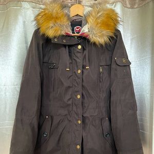 Brown utility jacket